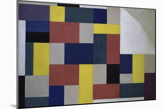 Composition, c.1920-Theo Van Doesburg-Mounted Giclee Print