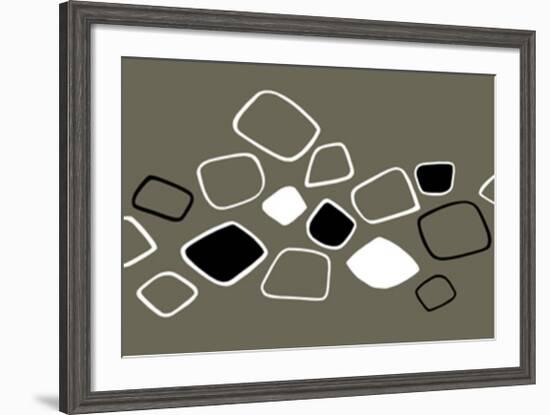 Composition, c.2007-Ernesto Riga-Framed Serigraph