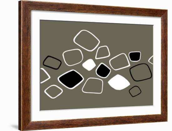 Composition, c.2007-Ernesto Riga-Framed Serigraph