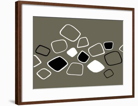 Composition, c.2007-Ernesto Riga-Framed Serigraph