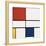 Composition C (no.III), with Red, Yellow and Blue, 1935-Piet Mondrian-Framed Art Print