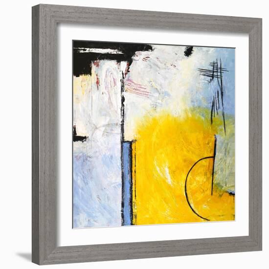 Composition C-Hyunah Kim-Framed Art Print