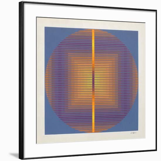 Composition cinétique VIII-Leopoldo Torres Agüero-Framed Serigraph