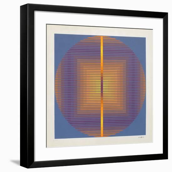 Composition cinétique VIII-Leopoldo Torres Agüero-Framed Serigraph