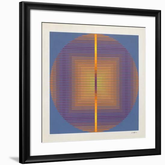 Composition cinétique VIII-Leopoldo Torres Agüero-Framed Serigraph