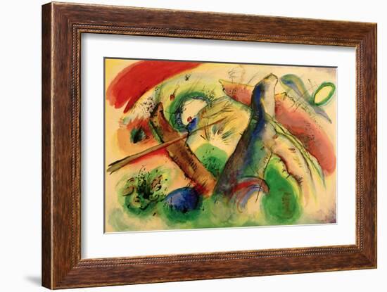 Composition E, 1916-Wassily Kandinsky-Framed Giclee Print