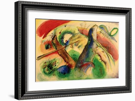 Composition E, 1916-Wassily Kandinsky-Framed Giclee Print