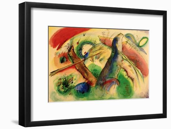 Composition E, 1916-Wassily Kandinsky-Framed Giclee Print