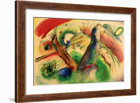 Composition E, 1916-Wassily Kandinsky-Framed Giclee Print