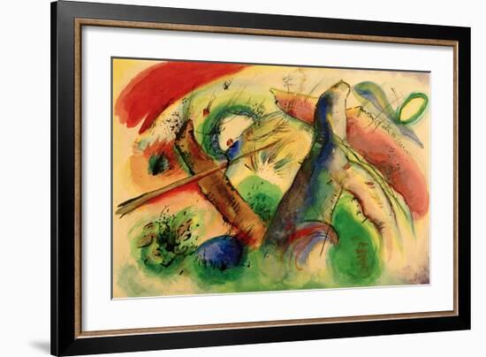 Composition E, 1916-Wassily Kandinsky-Framed Giclee Print