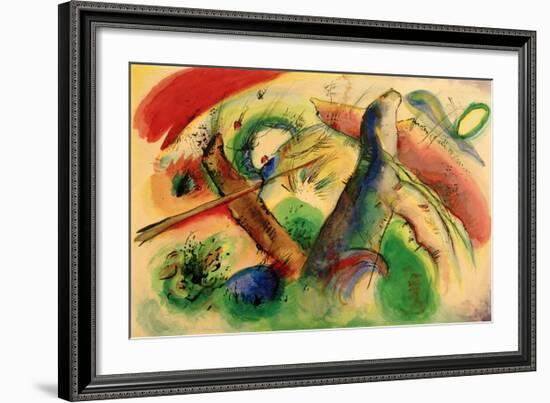 Composition E, 1916-Wassily Kandinsky-Framed Giclee Print