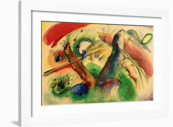 Composition E, 1916-Wassily Kandinsky-Framed Giclee Print