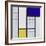 Composition En Demi Valeurs, 1928-Theo van Doesburg-Framed Giclee Print