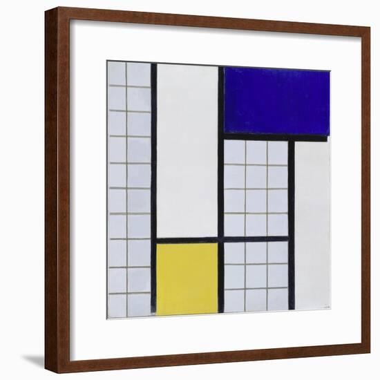 Composition En Demi Valeurs, 1928-Theo van Doesburg-Framed Giclee Print