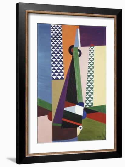 Composition Geometrique, 1922-Georges Valmier-Framed Giclee Print