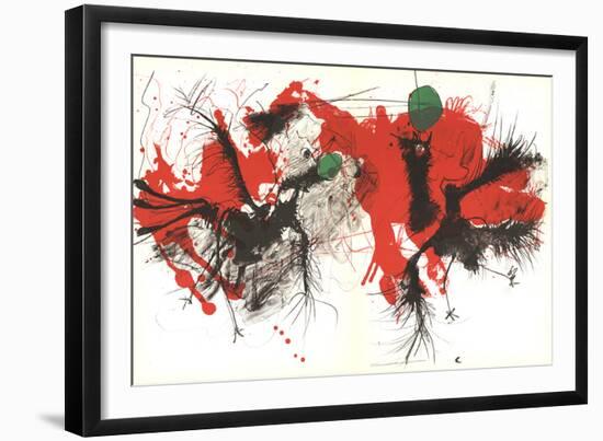 Composition I-177-Paul Rebeyrolle-Framed Premium Edition