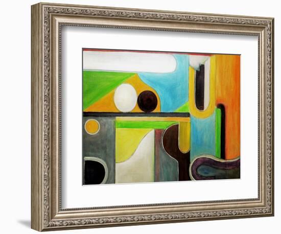 Composition I-Hyunah Kim-Framed Art Print