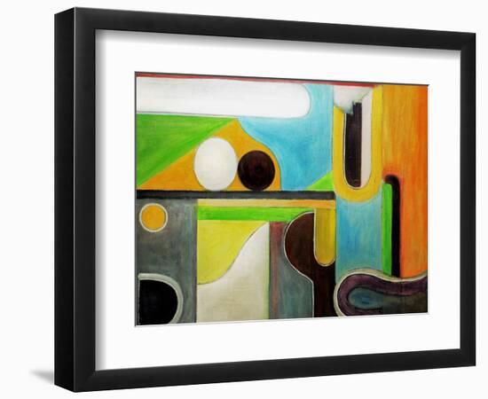 Composition I-Hyunah Kim-Framed Art Print