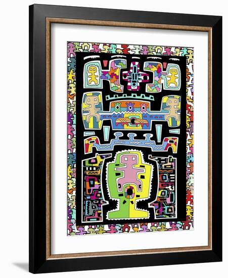 Composition I-Miguel Balbás-Framed Giclee Print