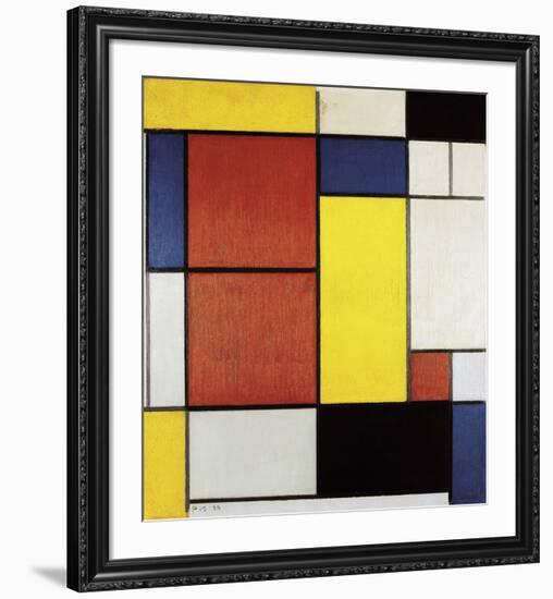 Composition II, 1920-Piet Mondrian-Framed Premium Giclee Print