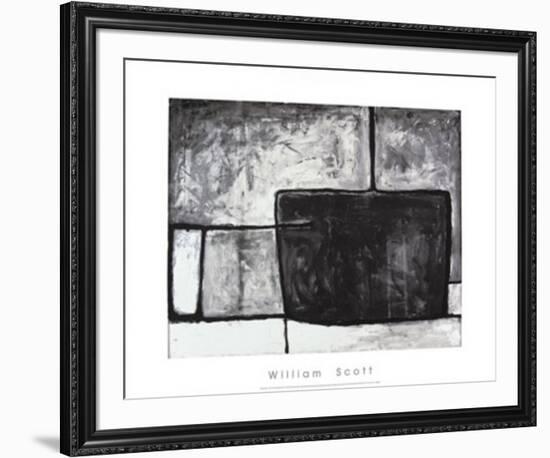 Composition II, c.1955-William Scott-Framed Serigraph