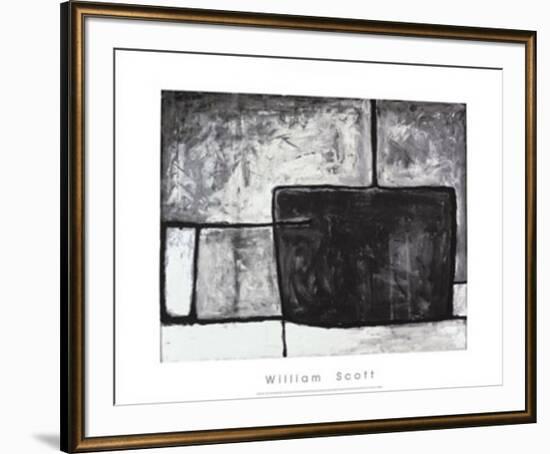 Composition II, c.1955-William Scott-Framed Serigraph