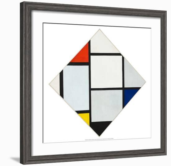 Composition II in Red, Blue, and Yellow, 1930-Piet Mondrian-Framed Art Print