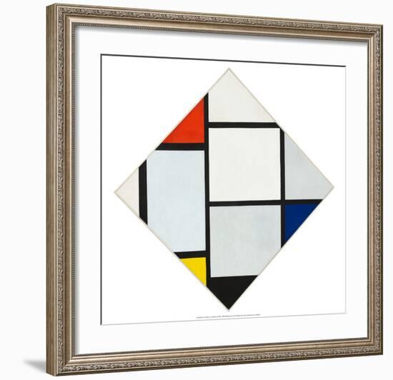 Composition II in Red, Blue, and Yellow, 1930-Piet Mondrian-Framed Art Print