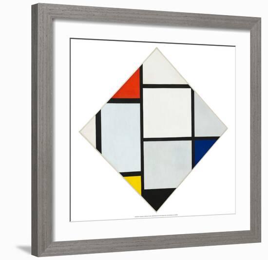 Composition II in Red, Blue, and Yellow, 1930-Piet Mondrian-Framed Art Print