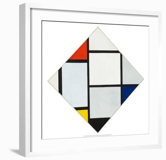 Composition II in Red, Blue, and Yellow, 1930-Piet Mondrian-Framed Art Print