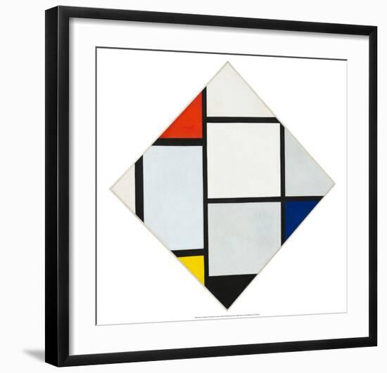 Composition II in Red, Blue, and Yellow, 1930-Piet Mondrian-Framed Art Print