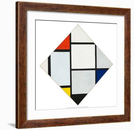 Composition II in Red, Blue, and Yellow, 1930-Piet Mondrian-Framed Art Print