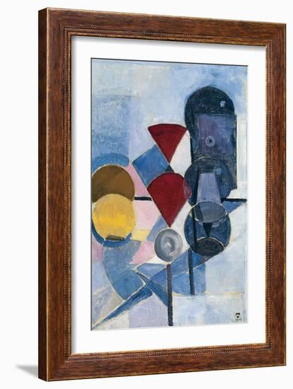 Composition II (Still Lif), 1916-Theo Van Doesburg-Framed Giclee Print