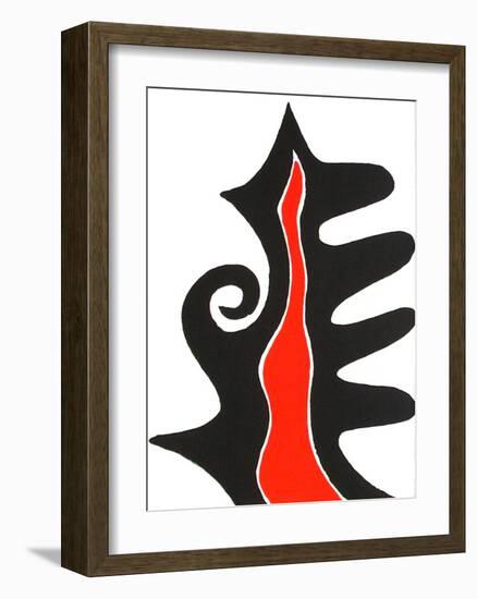 Composition II-Alexander Calder-Framed Collectable Print