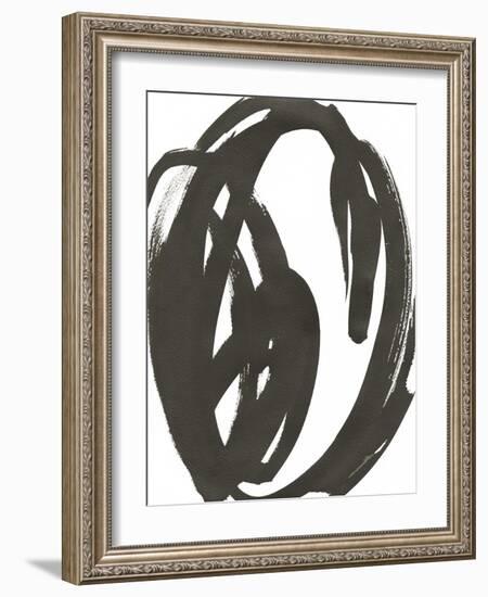 Composition in Black and White 10-Emma Jones-Framed Giclee Print