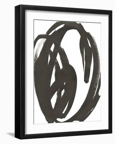 Composition in Black and White 10-Emma Jones-Framed Giclee Print