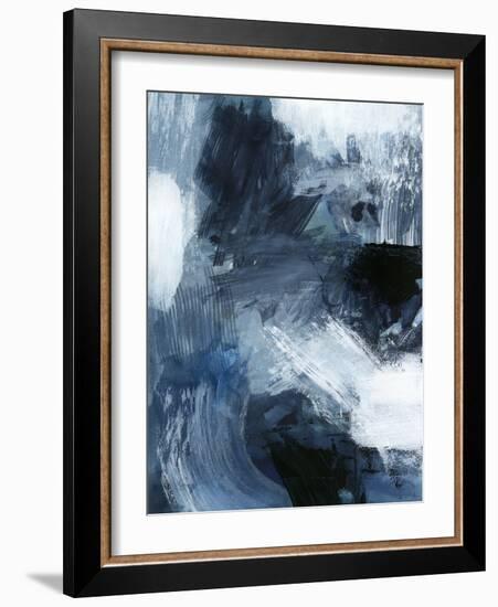 Composition in Blue III-Victoria Barnes-Framed Art Print