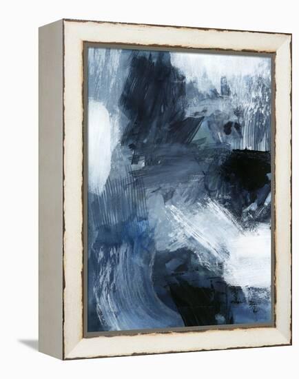 Composition in Blue III-Victoria Barnes-Framed Stretched Canvas