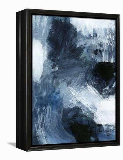 Composition in Blue III-Victoria Barnes-Framed Stretched Canvas