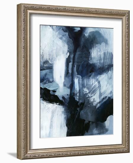 Composition in Blue IV-Victoria Barnes-Framed Art Print