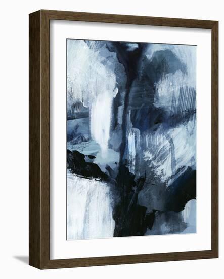 Composition in Blue IV-Victoria Barnes-Framed Art Print