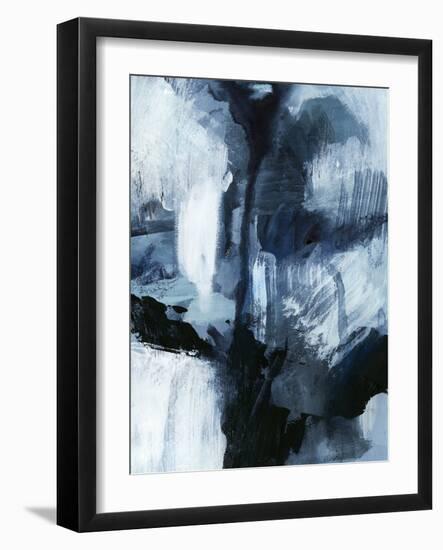 Composition in Blue IV-Victoria Barnes-Framed Art Print