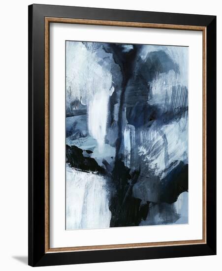 Composition in Blue IV-Victoria Barnes-Framed Art Print