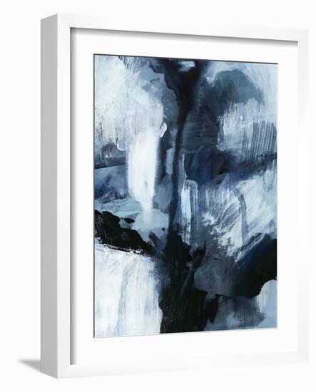 Composition in Blue IV-Victoria Barnes-Framed Art Print