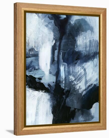 Composition in Blue IV-Victoria Barnes-Framed Stretched Canvas