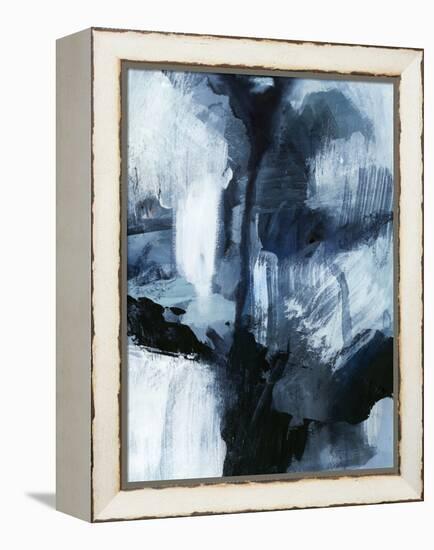 Composition in Blue IV-Victoria Barnes-Framed Stretched Canvas