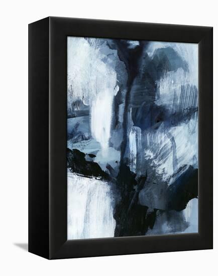 Composition in Blue IV-Victoria Barnes-Framed Stretched Canvas