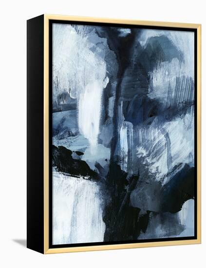 Composition in Blue IV-Victoria Barnes-Framed Stretched Canvas