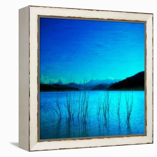 Composition in Blue-Philippe Sainte-Laudy-Framed Premier Image Canvas