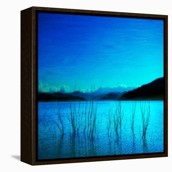 Composition in Blue-Philippe Sainte-Laudy-Framed Premier Image Canvas